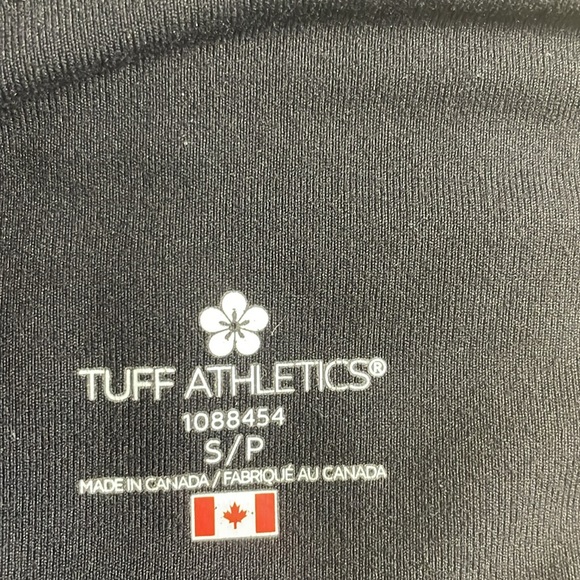 2 pairs of women’s tuff athletics capris  size small navy blue and black! - Picture 8 of 8